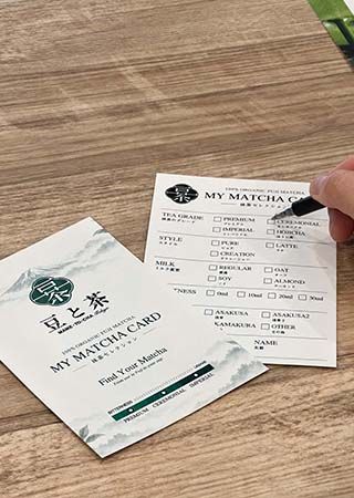 MAME-TO-CHA 鎌倉にて自分の好みの抹茶を見つけるテイスティング体験実施中