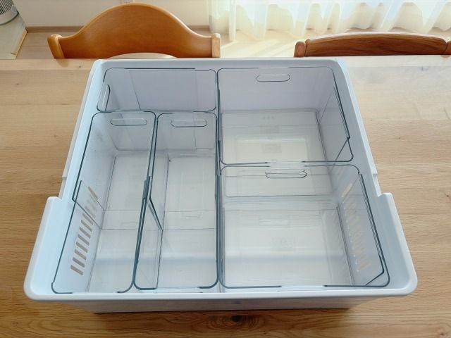 仕分ける収納ケース