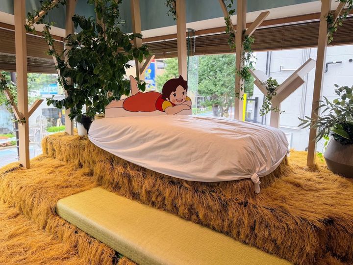 アルプスの少女ハイジが原宿に出勤中！期間限定「ネスレ日本の係長ハイジのおしごと体験カフェ」