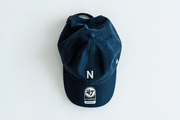 「NO COFFEE ‘47 CLEAN UP N LOGO CAP」(5500円)。フロントに刺しゅうされた「N」はNO COFFEEのオリジナルロゴ