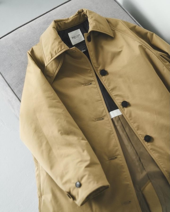 画像: FURLO DOWNバルマカンコート/撥水ファーロダウン（ベージュ）¥64,900（サロン アダム エ ロペ） 出典：サロン アダム エ ロペ