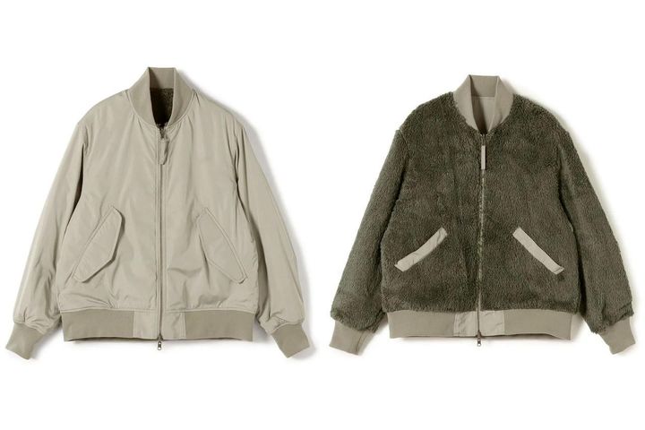画像: 「別注リバーシブル フリース ブルゾン」￥28,600【アーミー ツイル × シップス】 出典：シップス