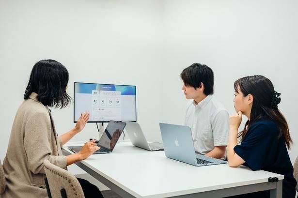 定量的・定性的に話し方の成長を確認 画像提供：株式会社カエカ