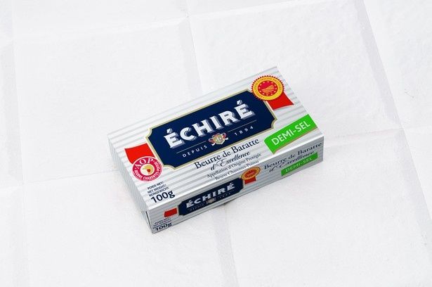 芳醇な香りの発酵バター「エシレ バター 100グラム ブロック 有塩」(1個1566円)