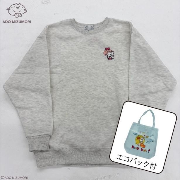 「プルオーバー×エコバッグ」(2189円)と「フリースパンツ」(1639円)