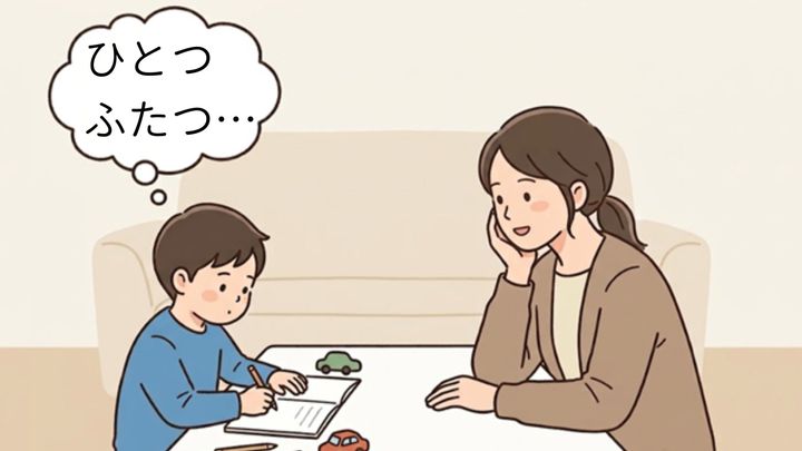 子どもの「頭の中の言葉」の発達は、1から5まで数えることで測れる可能性―心の中で数字を数えられるのはいつごろ？
