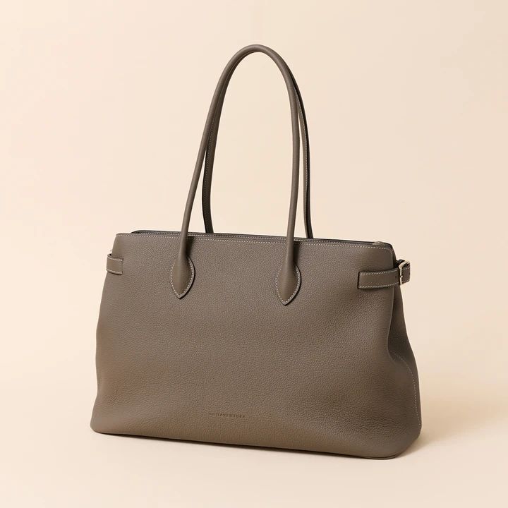 ボナベンチュラ クレア トートバッグ シュリンクレザー ￥385000