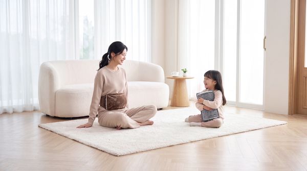腰やお腹まわりに固定できるベルト付き、家事や仕事中もあったかい充電式湯たんぽ登場
