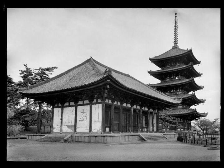 奈良・興福寺 古写真 撮影：飛鳥園