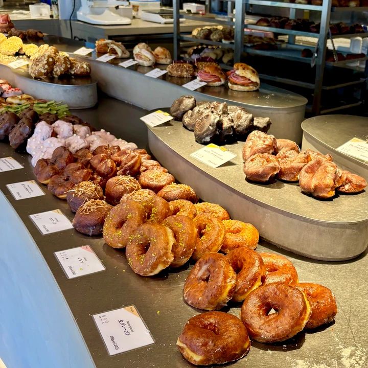 I'm donut?のドーナツが並んでいるところ