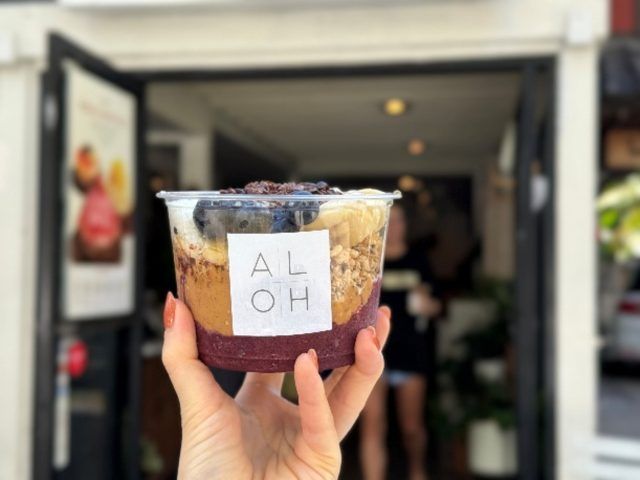 ALOH Health Bar & Caféのアサイーボウル