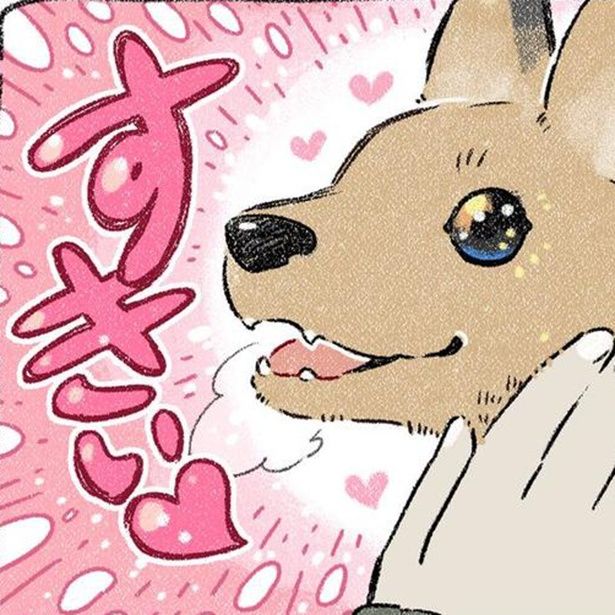 保護犬茶々のお話 画像提供：(C)ヨシモフ郎