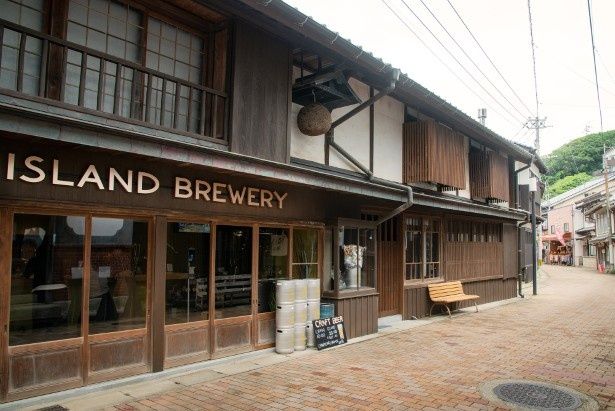 造り酒屋の外観は趣があり、歴史を感じる 画像提供：ISLAND BREWERY