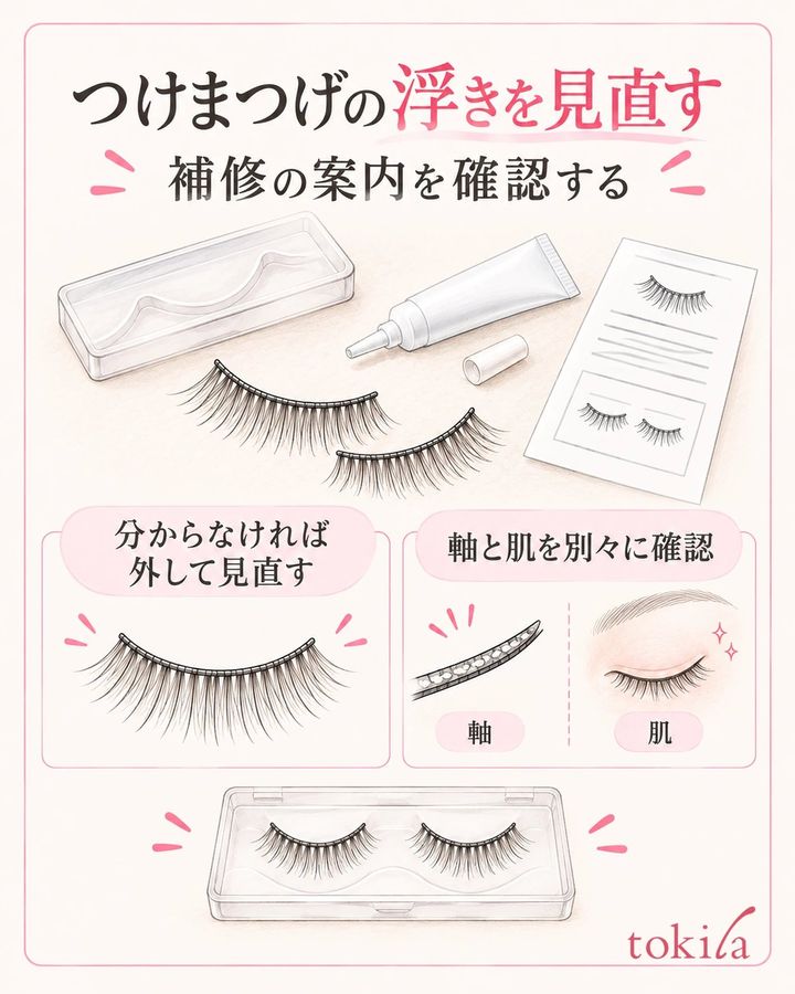 補修方法が分からない場合は塗り足さず、指定の外し方と再装着の可否を確認します。
