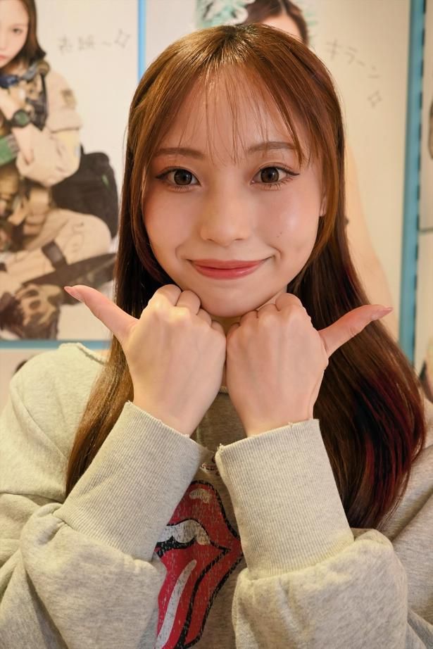 おなじみの”きゃっぴ”で笑顔