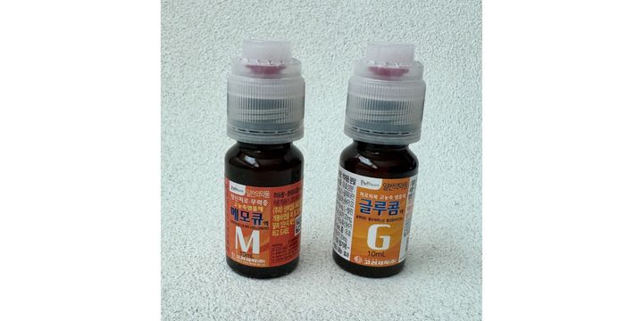 メモキュー液 10ml／グルコム液 10ml