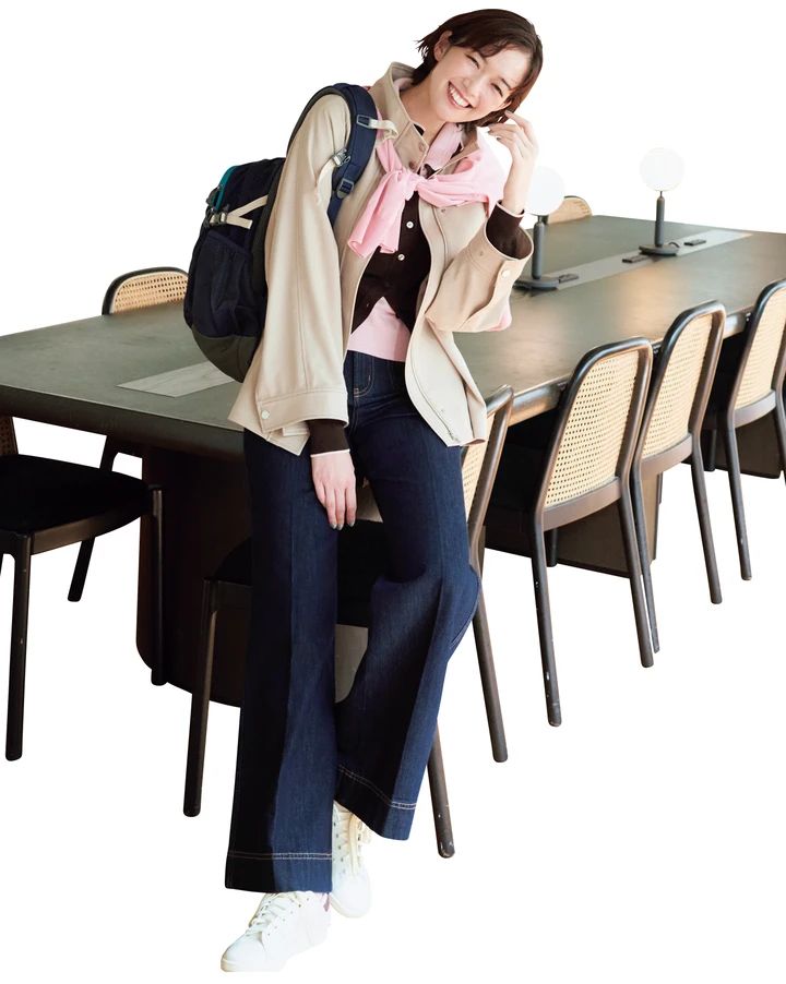 A.「ピンク」を重ねて可愛げをひとさじ足して