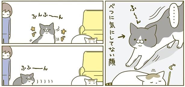べつに気にしてない顔 （C）卵山玉子／KADOKAWA