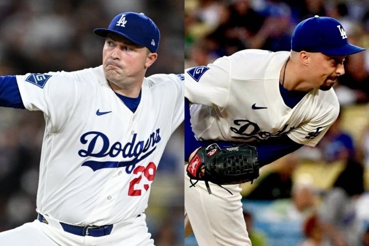 タリク・スクーバル（左）とブレイク・スネル（C）Getty Images