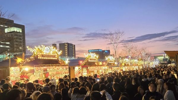 「クリスマスマーケット in 大阪 2026」てんしばで開催！グルメやスイーツなど24店舗が出店、音楽やイルミも楽しめる