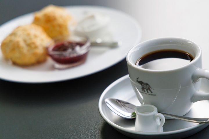 「NASU SHOZO CAFE」のコーヒー「森のブレンド G2」680円