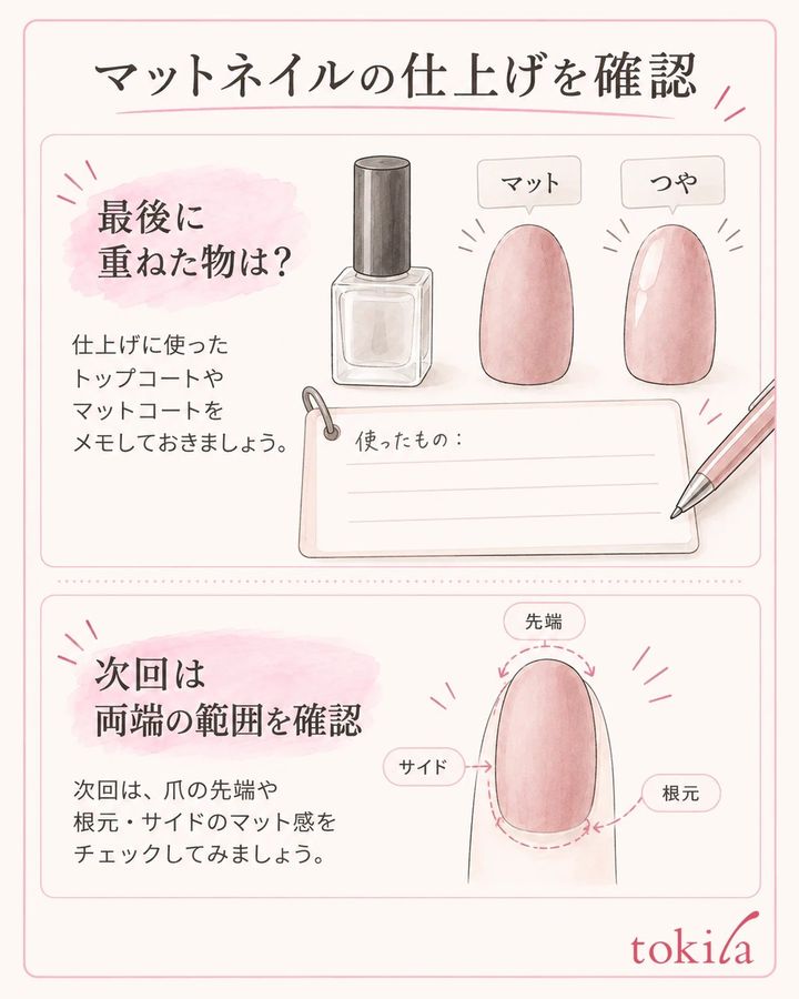 最後に重ねた仕上げと、次回確かめる工程を記録します。
