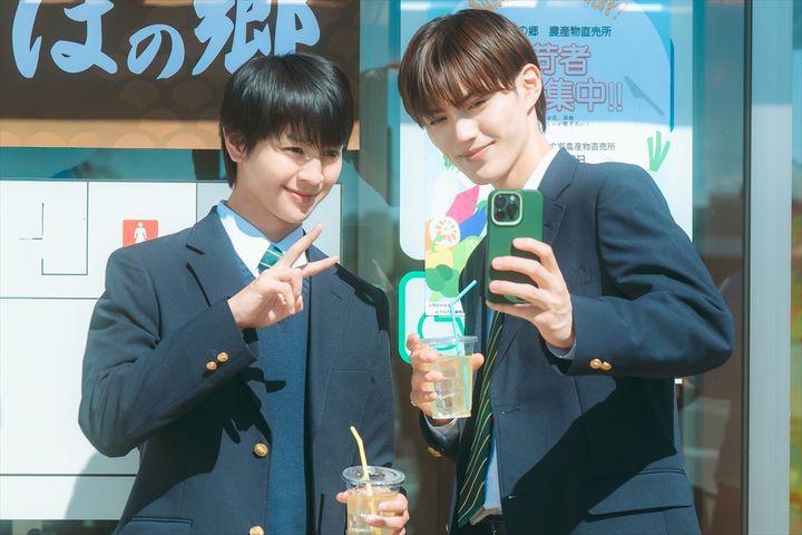 ドラマ『修学旅行で仲良くないグループに入りました2』第1話より （C）ABC width=