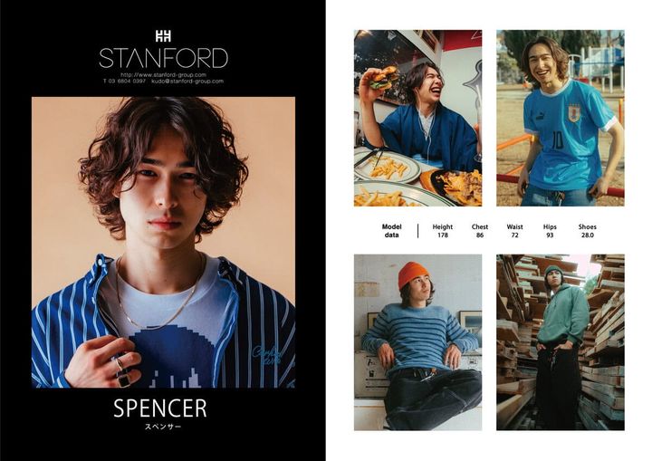 STANFORD所属のモデル・スペンサーの好きなものは？