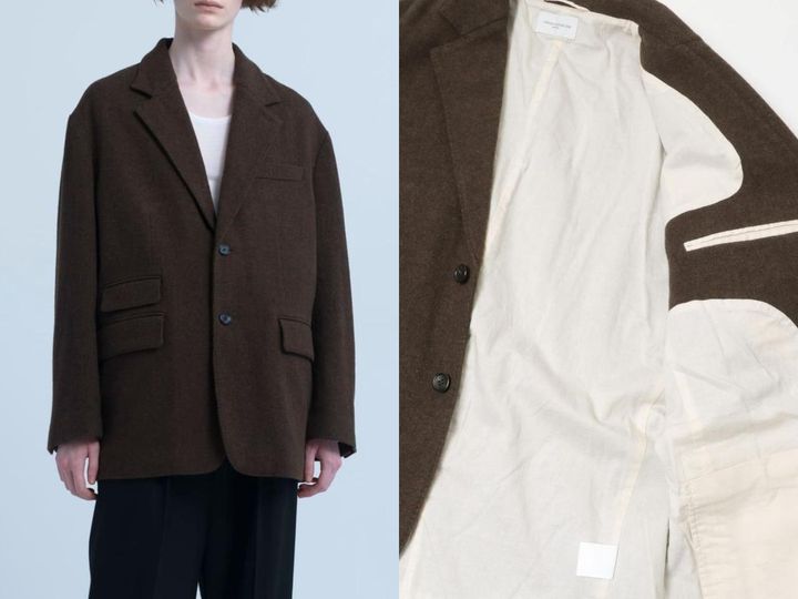 画像: 「BOILED WOOL JACKET」￥57,200【ニューベーシック】 出典：アーバンリサーチ