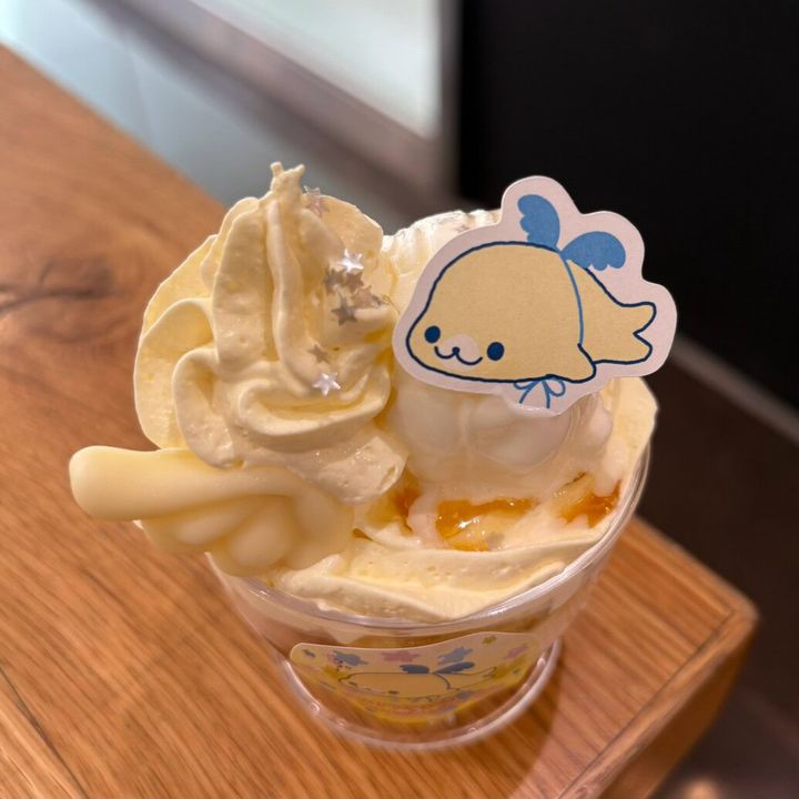 れもんゴマのレモンヨーグルトパフェ