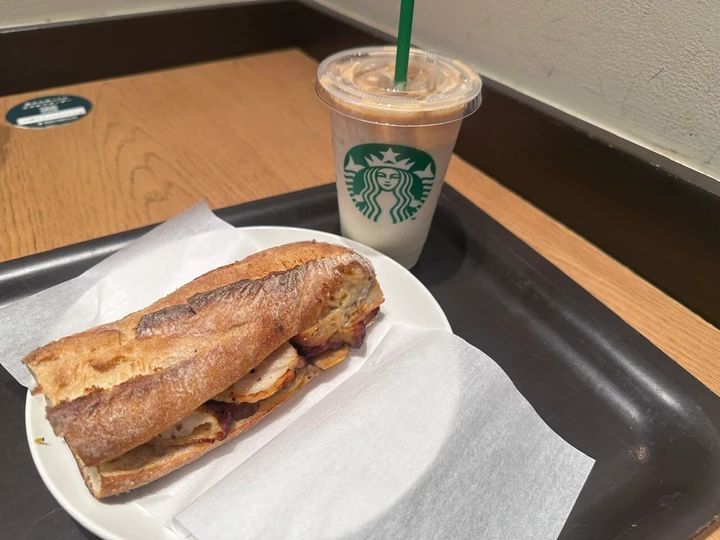きのこのバケットサンド