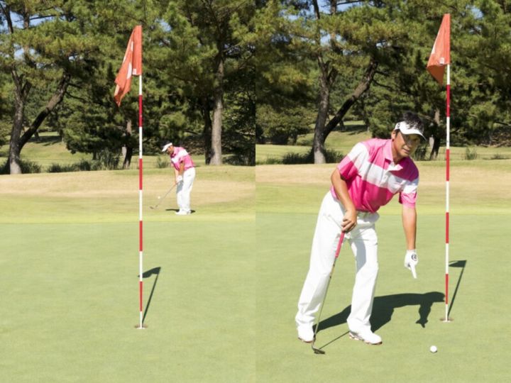 オーバーさせるつもりで打つ！チップインを決めるコツを解説