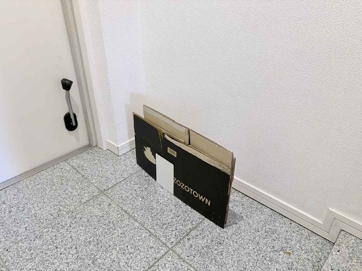 画像2: 玄関に置いてみる