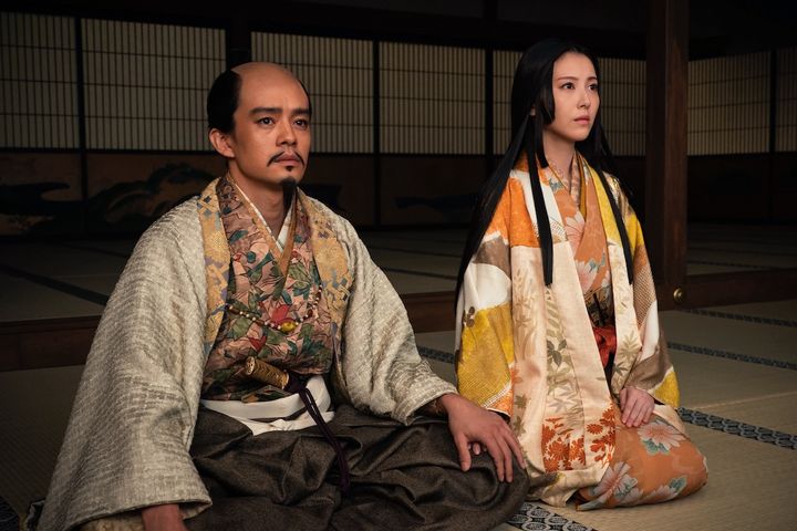 大河ドラマ『豊臣兄弟！』第40回「あさひの輿入れ」より （C）NHK width=