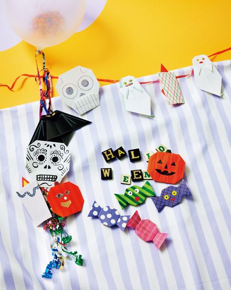 ハロウィンを楽しむおりがみ♪ カードに貼ったり、ガーランドにも♪「ろうそく」の作り方【最新号からちょっと見せ】の画像1