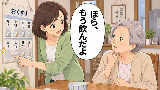 「薬、まだ飲んでない気がする」服薬後なのに…高齢者の飲み忘れ・重複服薬を防ぐには【医師解説】