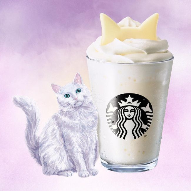 スタバ「ねこ耳カスタマイズ」が明日登場！ フラペチーノ全種類をハロウィン仕様にカスタム可能 width=