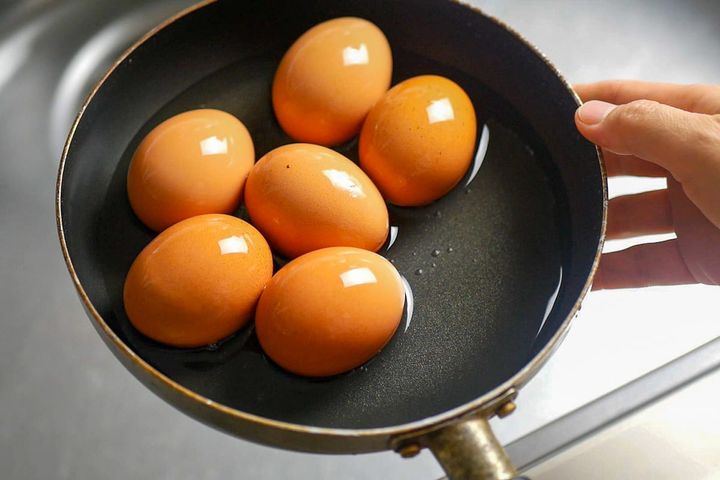 ゆで卵作り方