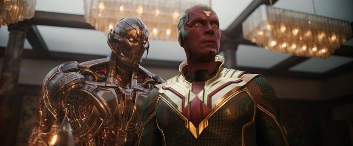 ウルトロンとヴィジョンの新場面写真