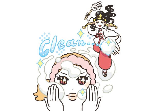 むっちり厚膜オイルで、摩擦レス＆角栓一掃！