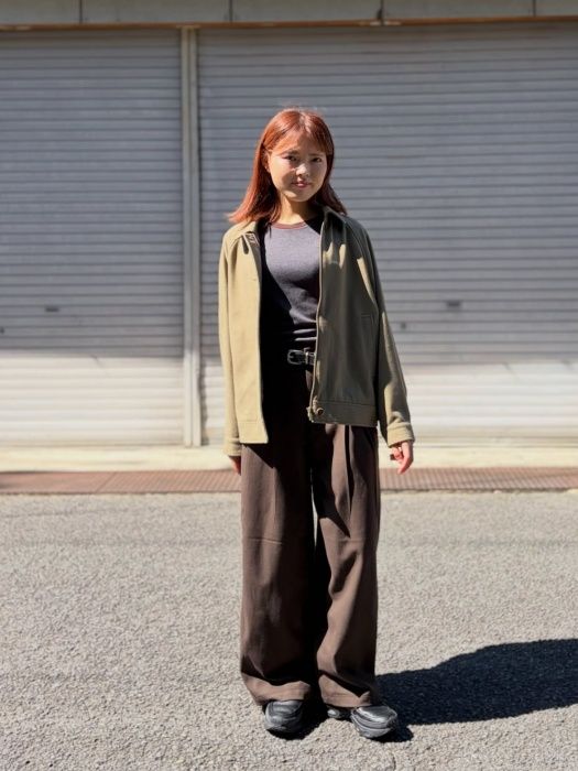 UNIQLO「ウールブレンドハリントンジャケット」