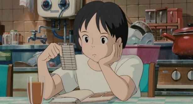 月島一家の団地での等身大な暮らしぶりも描かれる [c] 1995 Aoi Hiiragi, Shueisha/Hayao Miyazaki/Studio Ghibli, NH