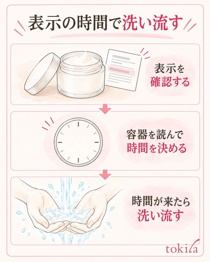 時間は容器を読んで設定し、乾き切ることを目標にしません。