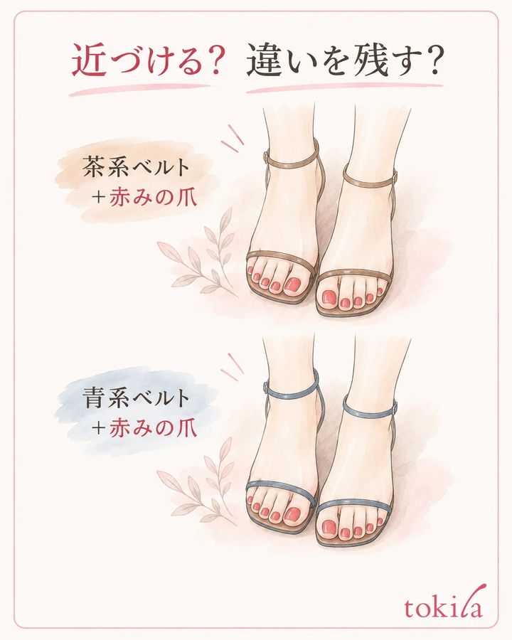 近い色みか、違いを残すかを選びます。