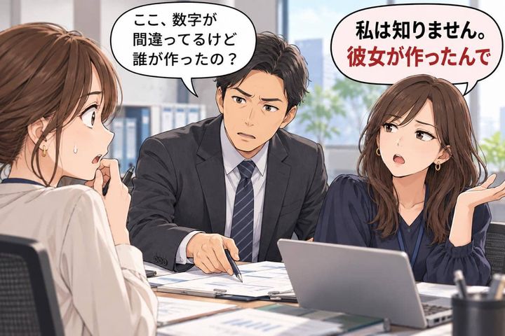「私、そんなこと頼んでないけど？」仕事を押しつけてきた同僚→上司の前で放ったひと言に絶句