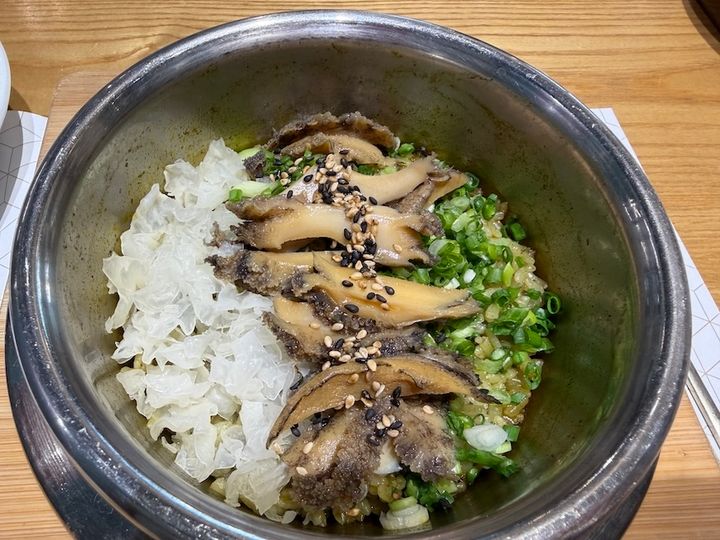 鮑のご飯