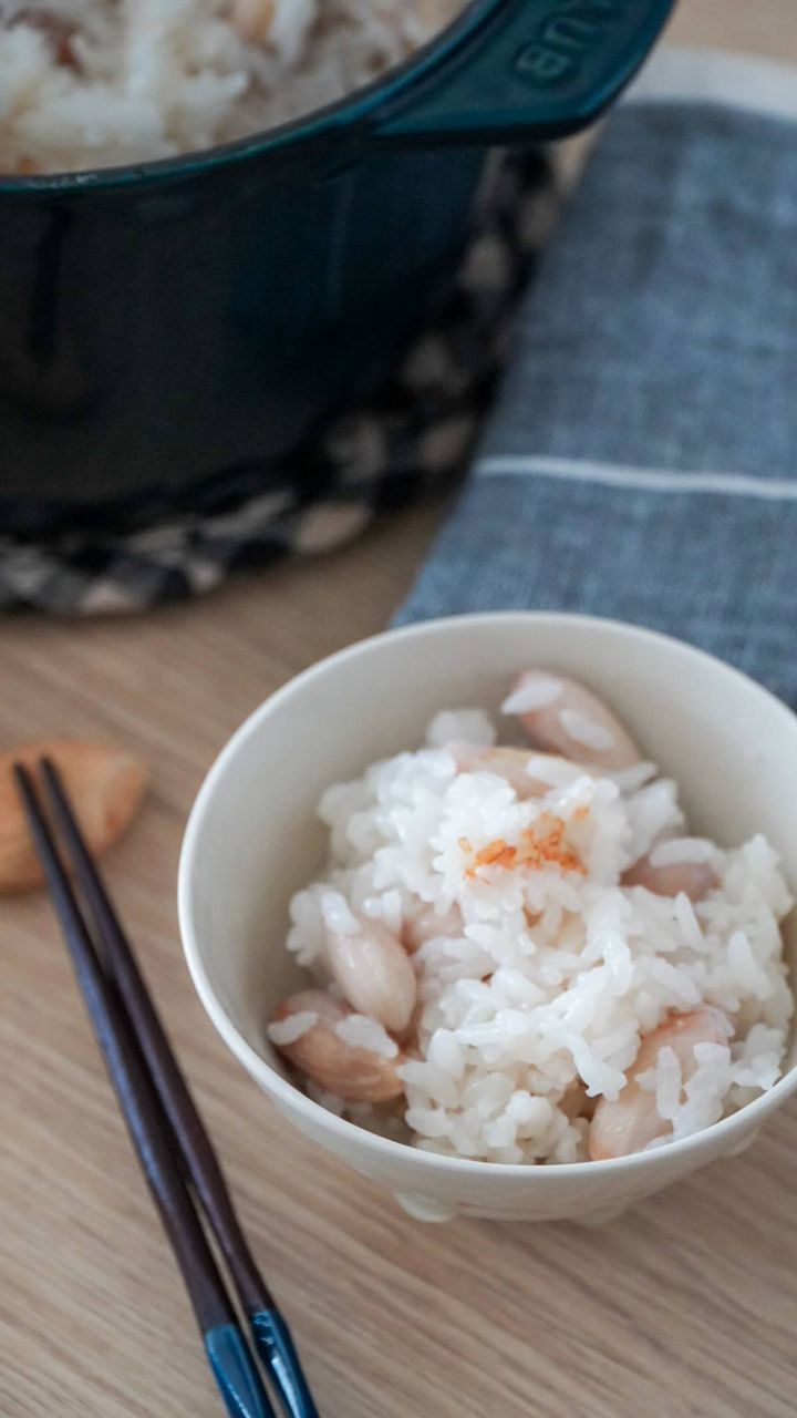 生落花生ごはん