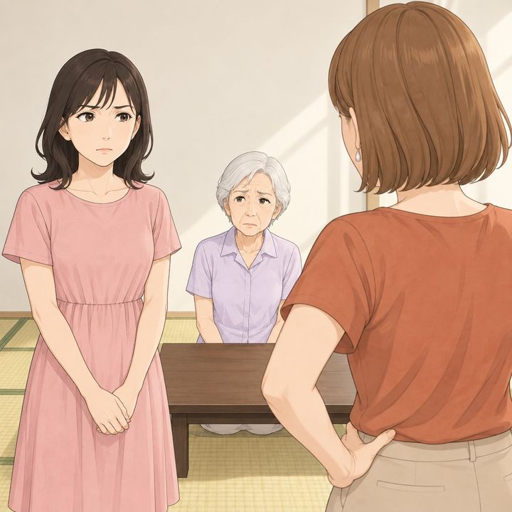 【漫画】「先月、お宅の玄関に返したわよ」2か月前に貸したスーツケースを、なくしたのは私だと言う義姉。その作り話の末路