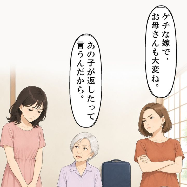 義姉にケチな嫁と言われ、義母も義姉の味方をしました