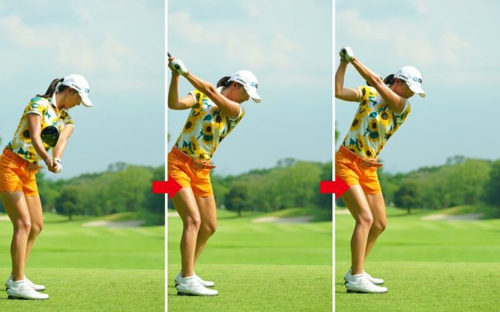 フェアウェイキープ率上位の女子プロ9人に学ぶ！ テークバックのクラブの上げ方で球筋が変わる【まとめ】